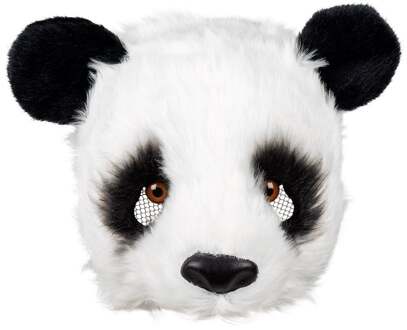 Realistisch panda masker voor volwassenen - Maskers > Integrale maskers