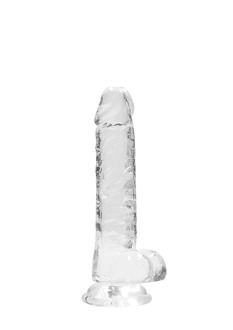 Realistische Dildo met Ballen - 7 / 18 cm