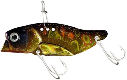 Realistische Slijtvaste Draagbare Kunstmatige Aas Voor Vissen Abs/58Mm Realistische 3D Eye Kleur Veranderende Vissen gear # Blauw