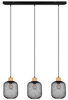 Reality Industriële Hanglamp Calimero - Metaal - Zwart