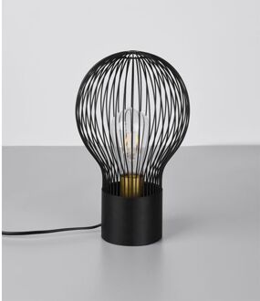 Reality Industriële Tafellamp Dave - Metaal - Zwart
