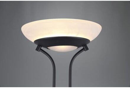 Reality Industriële Vloerlamp Orson - Metaal - Zwart