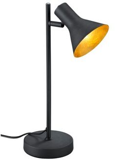 Reality Klassieke Tafellamp Nina - Metaal - Zwart