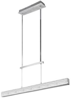Reality Moderne Hanglamp Paros - Metaal - Zilver