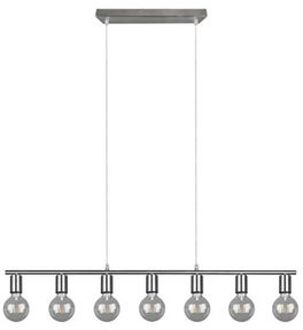 Reality Moderne Hanglamp Vannes - Metaal - Grijs