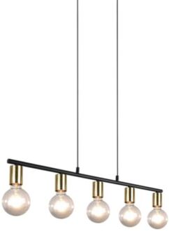 Reality Moderne Hanglamp Vannes - Metaal - Messing
