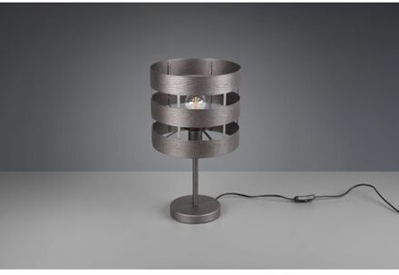 Reality Moderne Tafellamp Duncan - Metaal - Grijs