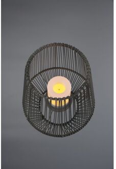 Reality Moderne Tafellamp Mineros - Kunststof - Grijs