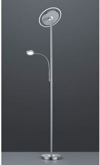 Reality Moderne Vloerlamp Ackbar - Metaal - Grijs