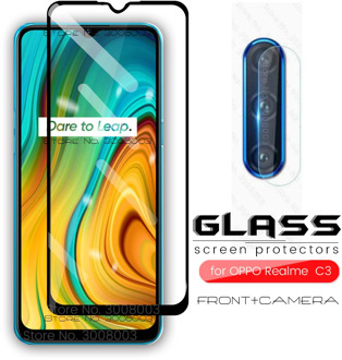 realme c 3 glass camera protectors for oppo realme raelme realmi realmy real mi c3 3c smartphone screen film glas realmec3 6.5''