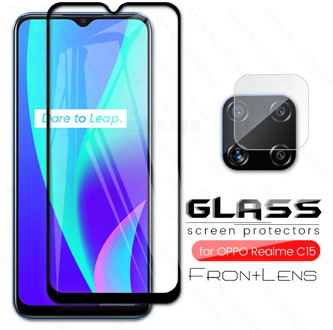 realme c15 glass camera protectors for oppo realme c 15 realmi c15 protective glass on realmy 15c real me c 15 phone film 6.5''