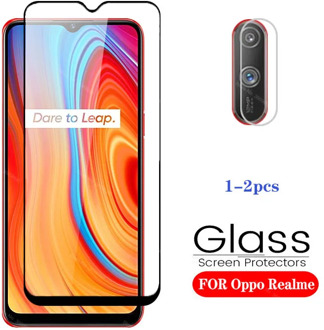 Realme C3 Tempered Glass For OPPO Realme C3 glass Screen Protector 1-2pcs lens film Tempered Glass Realme C 3 Protective films