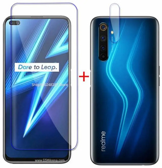 Realme6pro Tempered Glass For Oppo Realme 6 Pro 6 6i Back Camera Glass Screen Protector On Realmi 6 Pro Front Safety Hard Film