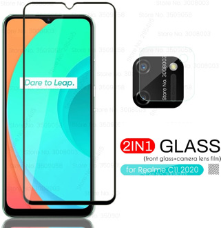 realmec11 glass tempered protective camera protector for oppo realme realmi realmy real me c11 c 11 11c rmx2185 6.5'' phone film