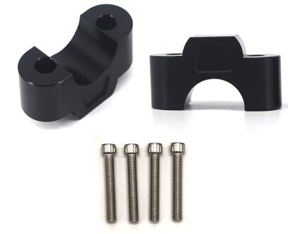 Realziom 2 Stuks 28Mm Aluminium Motorfiets Stuur Riser Handvat Bar Klem Voor Honda X Adv X ADV150 X ADV750 xadv 150 750 XADV750 zwart