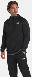 Reaxion 2.0 Hooded Full Zip Fleecevest Zwart - S