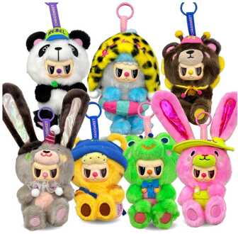 Rebel Bears Vinyl Plush Figures Blind Box Sweet Zoo Display 10 cm (6)