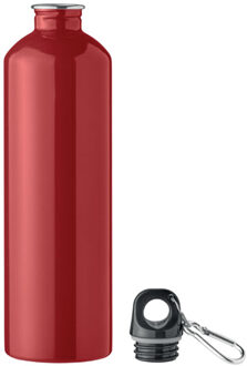 Rebig moss enkelwandige 750ml waterfles - maat One size Rood