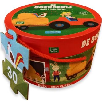 Rebo De Boerderij - Boek + Puzzel