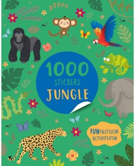 Rebo Productions 1000 Stickers Jungle - Claire Sipi