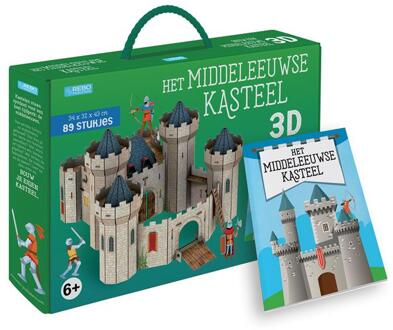 Rebo Productions 3D-puzzel Het middeleeuwse kasteel 89 stukjes