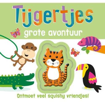 Rebo Productions 3D voelboek  -   Tijgertjes grote avontuur - 3D voelboek