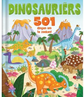 Rebo Productions 501 Dingen Om Te Zoeken - Dinosauriërs - Claire Mowat