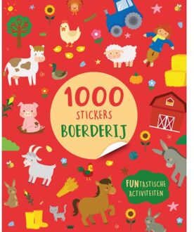 Rebo Productions Boerderij - 1000 Stickers - Claire Sipi