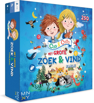 Rebo Productions Cas & Cato - Het Grote Zoek & Vind Familiespel
