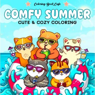 Rebo Productions Comfy Summer - Cute & Cozy Coloring