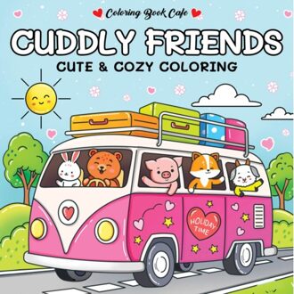 Rebo Productions Cuddly Friends - Coloring Book Cafe - Rebo Productions B.V.
