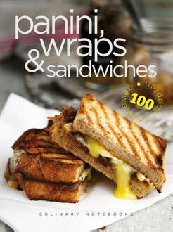 Rebo Productions Culinary Notebooks Panini's, Wraps & Sandwiches