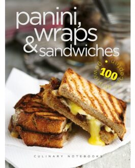 Rebo Productions Culinary Notebooks Panini's, Wraps & Sandwiches