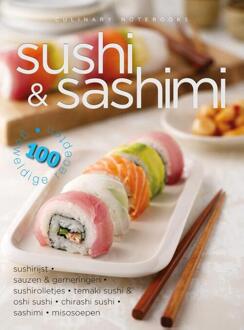 Rebo Productions Culinary Notebooks Sushi & Sashimi - Boek Rebo Productions (9036636485)