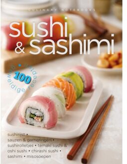 Rebo Productions Culinary Notebooks Sushi & Sashimi - Boek Rebo Productions (9036636485)