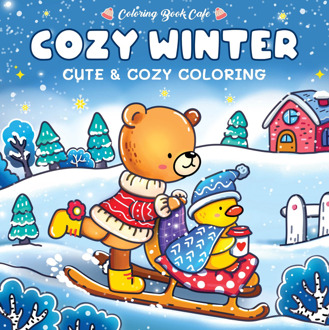 Rebo Productions Cute & Cozy - Cozy Winter Kleurboek