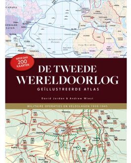 Rebo Productions De Geïllustreerde Atlas Wo Ii - David Jordan