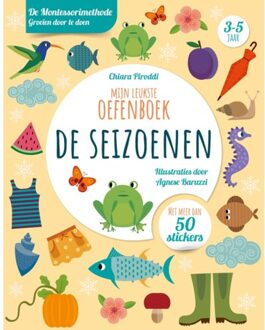 Rebo Productions De Seizoenen - Mijn Leukste Oefenboek - Chiara Piroddi