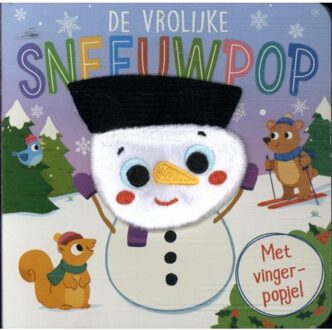 Rebo Productions De Vrolijke Sneeuwpop - Vingerpopboek - Claire Mowat