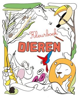 Rebo Productions Dieren - Kleurboek