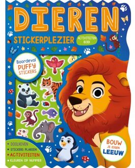 Rebo Productions Dieren Stickerplezier Activiteitenboek