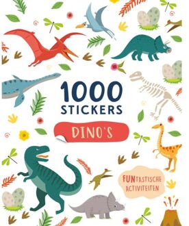 Rebo Productions Dino's - 1000 Stickers - Claire Sipi