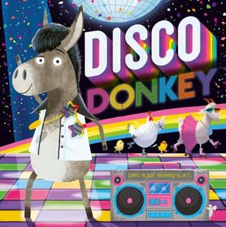 Rebo Productions Disco Donkey - Prentenboek Padded