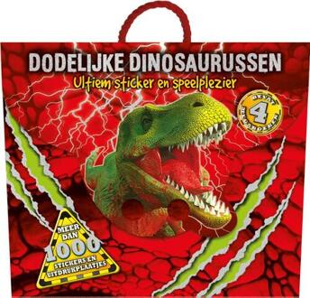 Rebo Productions Dodelijke dinosaurussen - Boek Rebo Productions (903663217X)