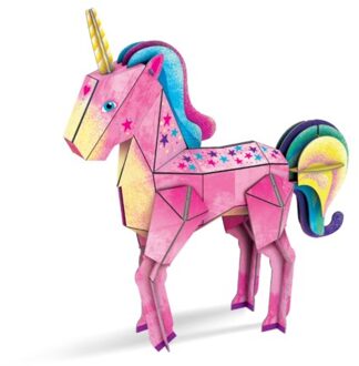 Rebo Productions Eenhoorn 3D puzzel en boek. 6+