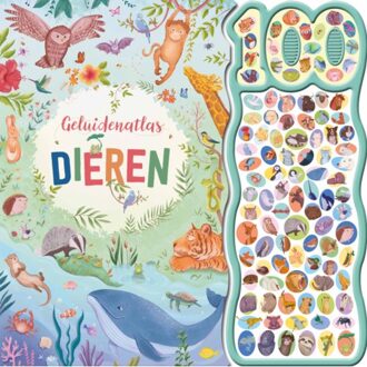 Rebo Productions Geluidenatlas Dieren - 100-Geluidenboek - Hannah Campling