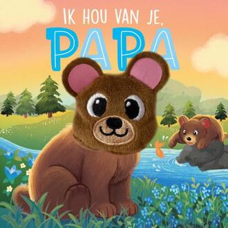 Rebo Productions Ik Hou Van Je, Papa - Vingerpopboek - Hannah Campling