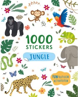 Rebo Productions Jungle - 1000 Stickers - Claire Sipi