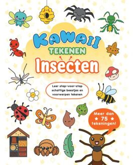 Rebo Productions Kawaii Tekenen Insecten - Rebo International B.V.