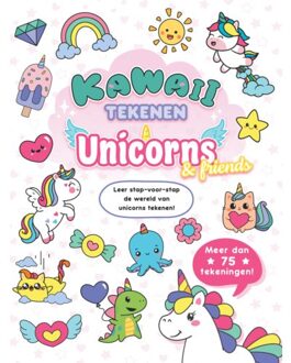 Rebo Productions Kawaii Tekenen Unicorns & Friends - Rebo International B.V.